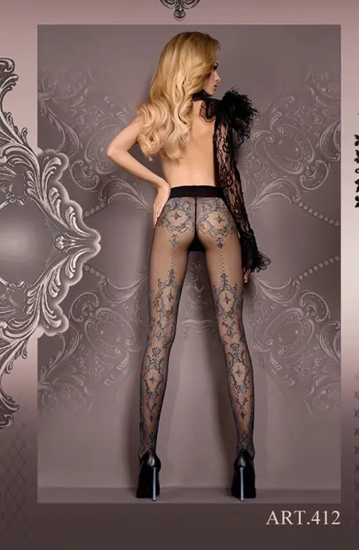 Ballerina 412 Tights in Dark Grey for Unmatched Luxury and Comfort