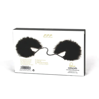 Bijoux Indiscrets Feather Handcuffs for Elegant Bondage Experiences