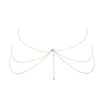 Bijoux Indiscrets Magnifique Body Chain in Gold for Elegant Styling
