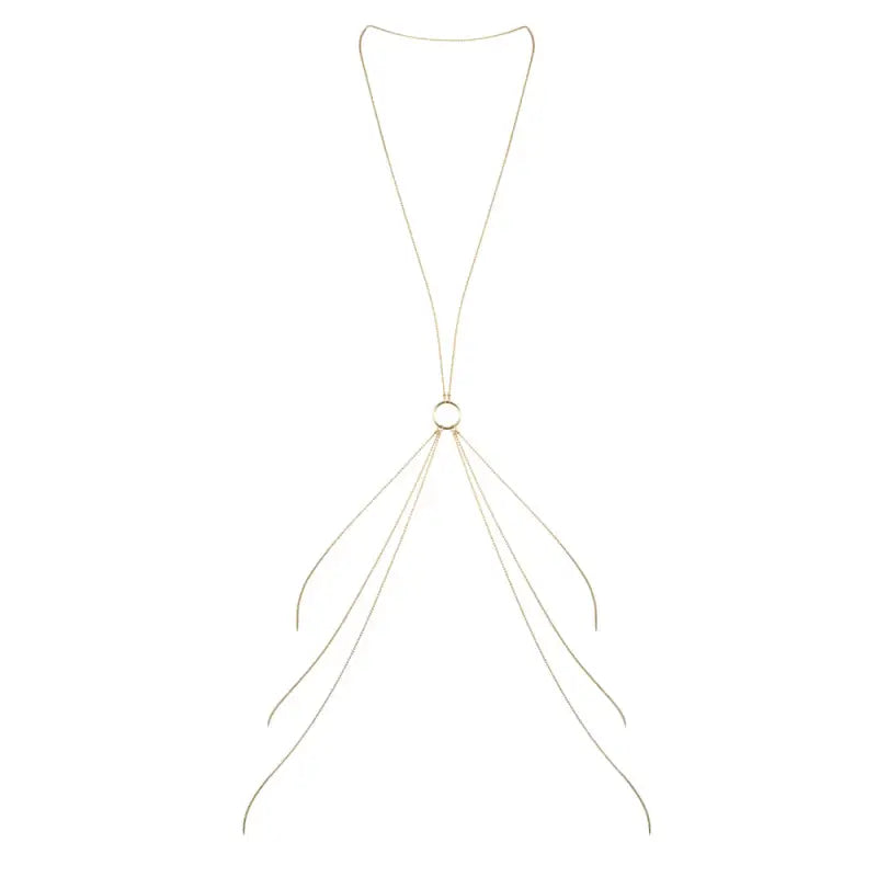 Bijoux Indiscrets Magnifique Body Chain in Gold for Elegant Styling