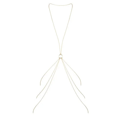 Bijoux Indiscrets Magnifique Body Chain in Gold for Elegant Styling