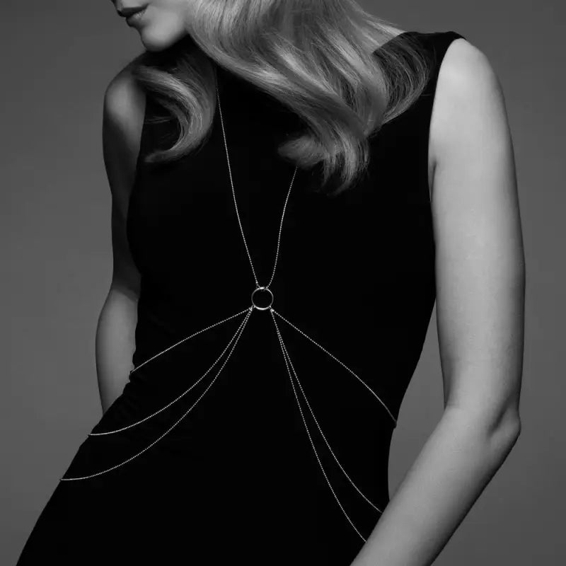 Bijoux Indiscrets Magnifique Body Chain in Gold for Elegant Styling