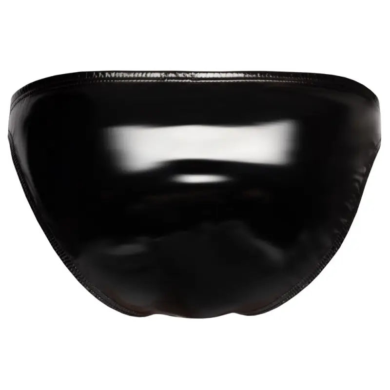 Black Level Vinyl Briefs with Zip for Men