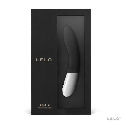 Black Luxury Rechargeable Prostate Massager - Lelo Billy