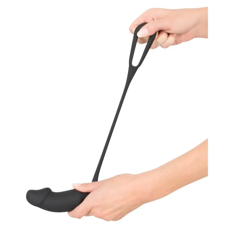 Black Velvets Vibrating Anal Plug and Cock Ring for Ultimate Pleasure
