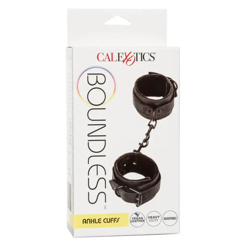 Boundless Ankle Cuffs with Universal Clasps in Vegan Leather