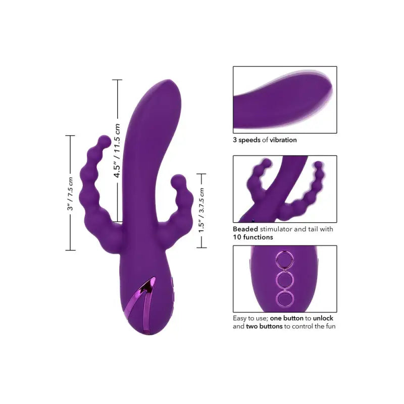 California Dreaming Long Beach Bootylicious Vibrator for Ultimate Pleasure