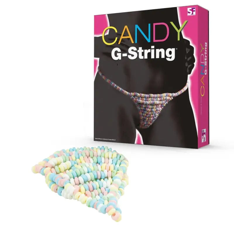 Candy G-String with 330 Fruit-Flavored Treats for After Dinner Enjoyment