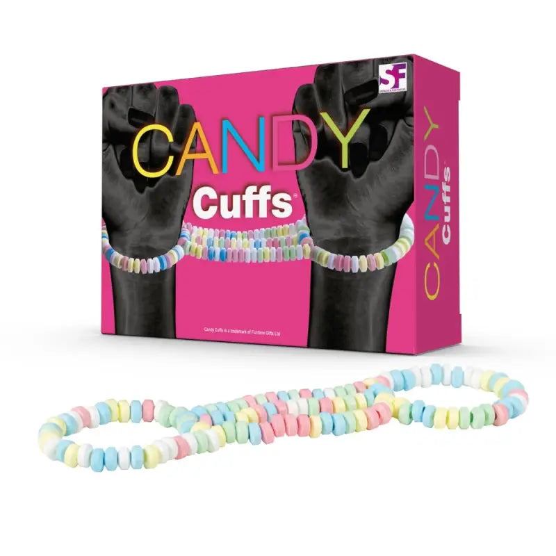 Candy Handcuffs for Adults Fruit Flavored Edible Treats