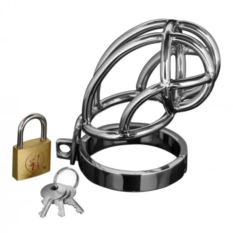 Captus Stainless Steel Male Chastity from Master Series Captus