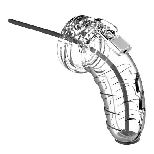 Clear Urethral Sound and Bondage Cock Rings for Enhanced Pleasure