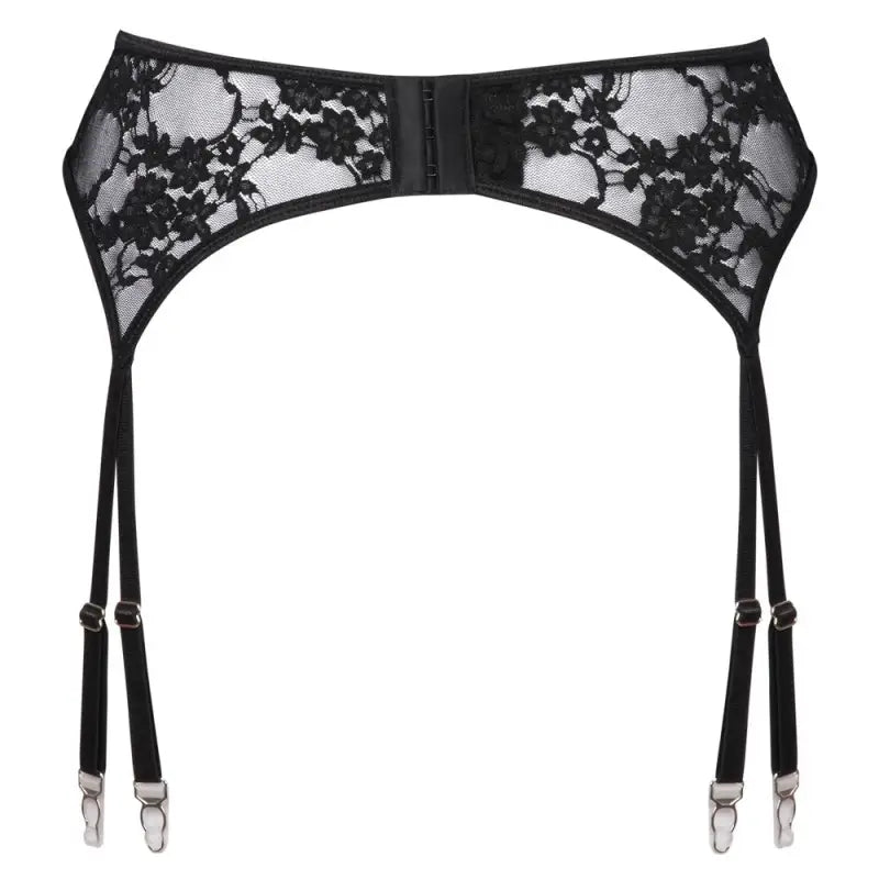 Cottelli Lace Suspender Belt for Seductive Style and Elegance