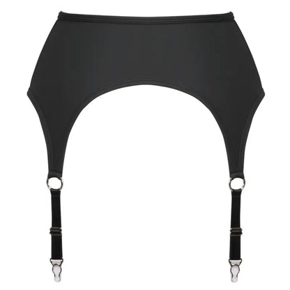 Cottelli Zip Suspender Belt with Sleek Matte Look and Suspender Straps