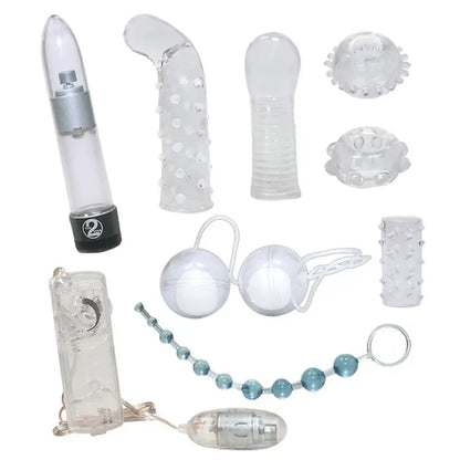 Crystal Clear Collection of Sensational Jelly Sleeve Sex Toys
