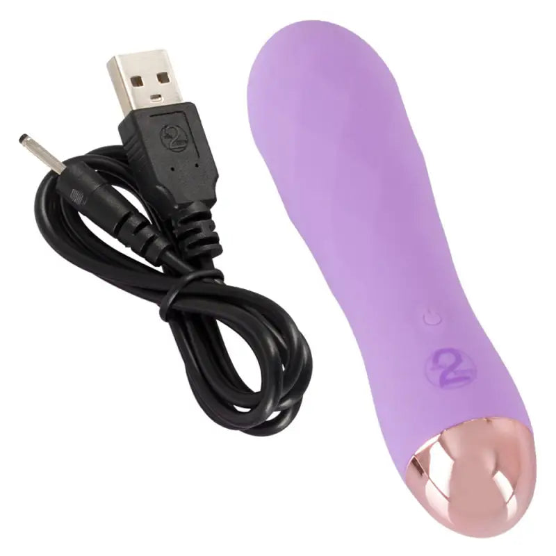 Cuties Silk Touch Rechargeable Mini Vibrator for Exquisite Pleasure