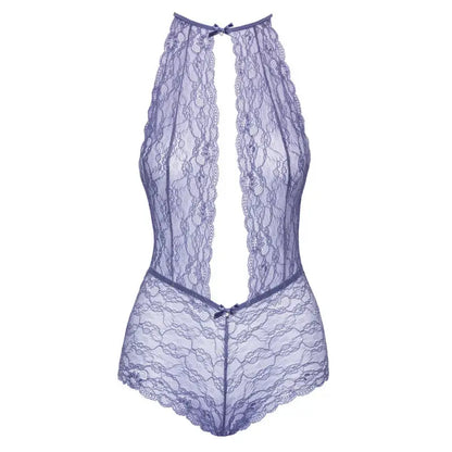Delicate Lace Halterneck Playsuit in Elegant Design