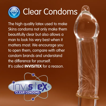 Skins Condoms Chocolate 4 Pack International 1