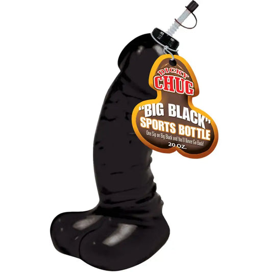 Dicky Chug Big Black 20 Ounce Sports Bottle for Intimate Moments
