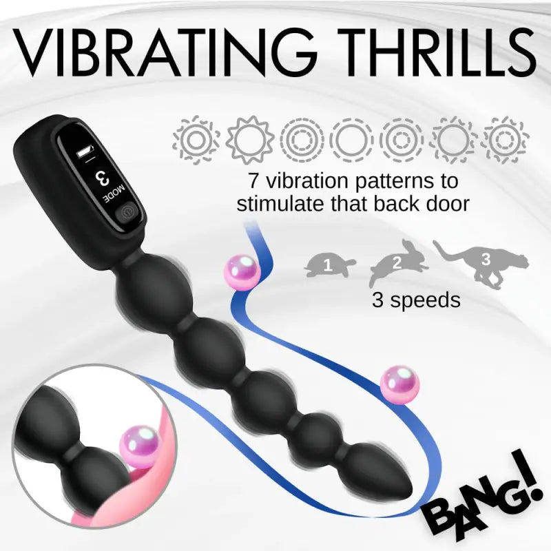 Digital Silicone Anal Beads for Ultimate Pleasure and Comfort