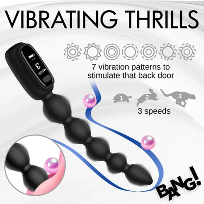 Digital Silicone Anal Beads for Ultimate Pleasure and Comfort