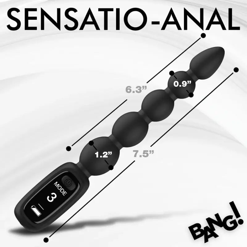Digital Silicone Anal Beads for Ultimate Pleasure and Comfort