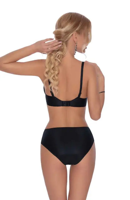 Discover Elegance with Roza Ambre Soft Cup Bra in Black