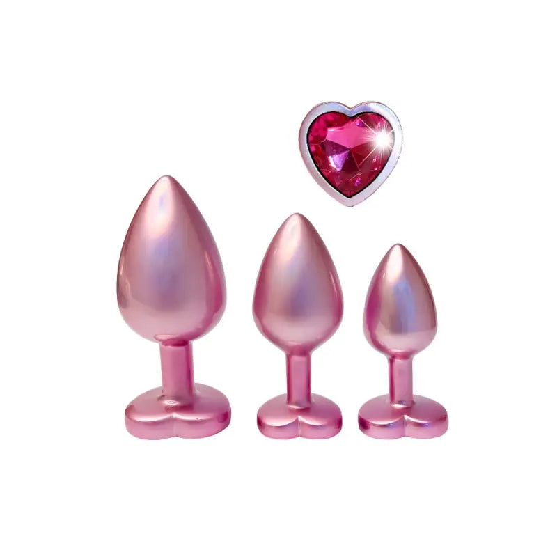Discover Exquisite Pleasure with the Gleaming Love Pearl Pink Butt Plug