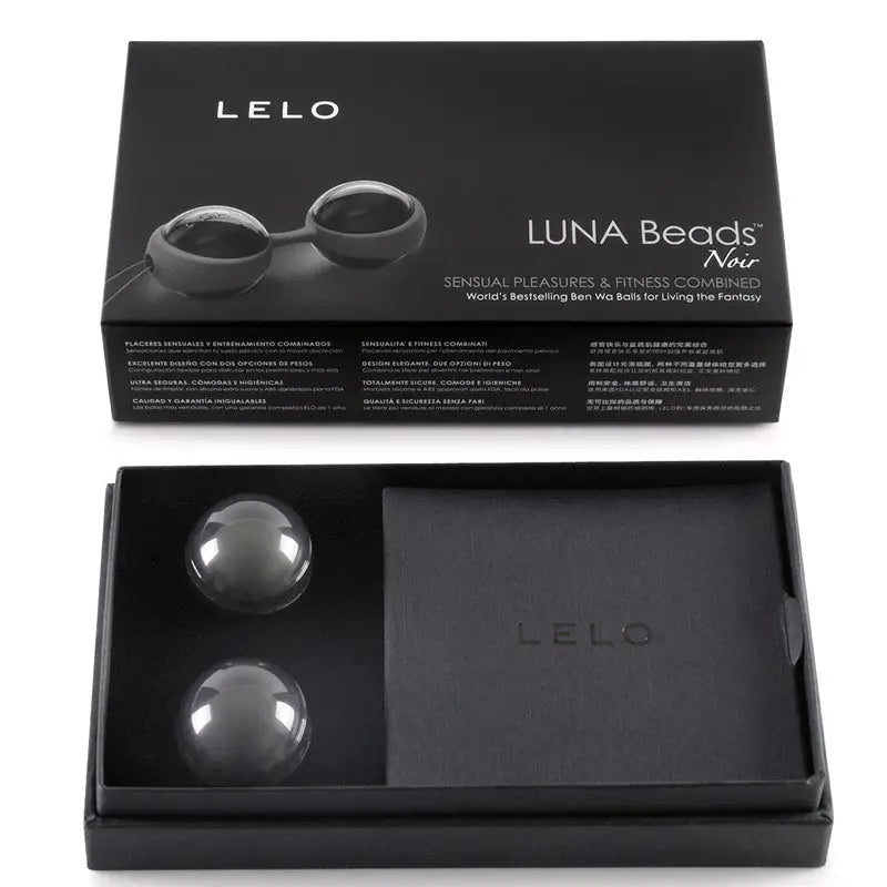 Discover Intense Pleasure with Lelo Luna Beads Noir
