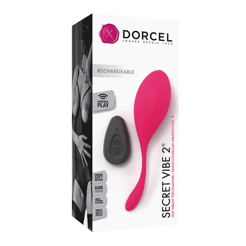 Discover Intimacy with Dorcel Secret Vibe Remote Controlled Egg