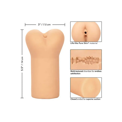 Discover Sensation with the Boundless Anus Masturbator Flesh Pink