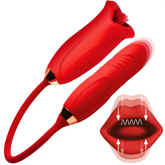 Discover the Alluring Magic Kiss Clitoral Stim and Thrusting Vibe