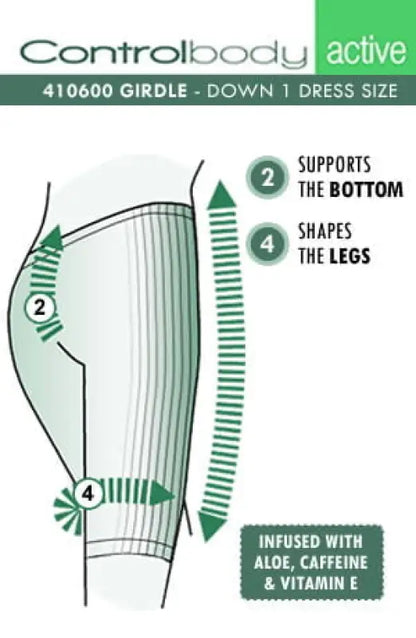 Discover the Elegance of Control Body Infused Shaping Leggings Bianco
