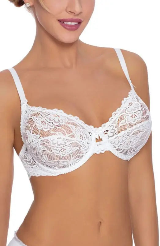 Discover the Elegance of Roza Sisi White Bra and Matching Shorts