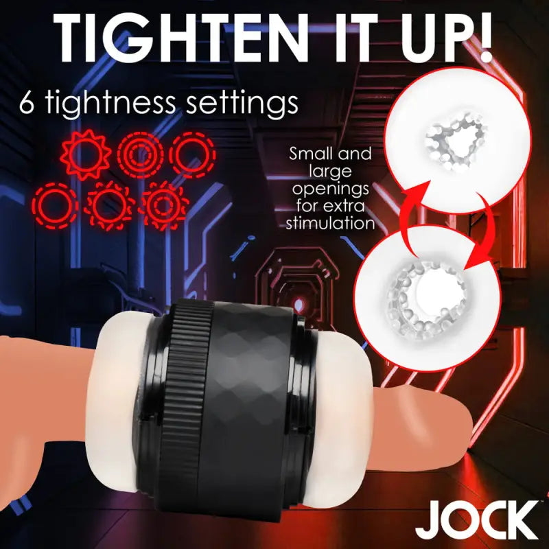Discover the Jock Tightening Masturbator with a Cum-Thru Tip Experience