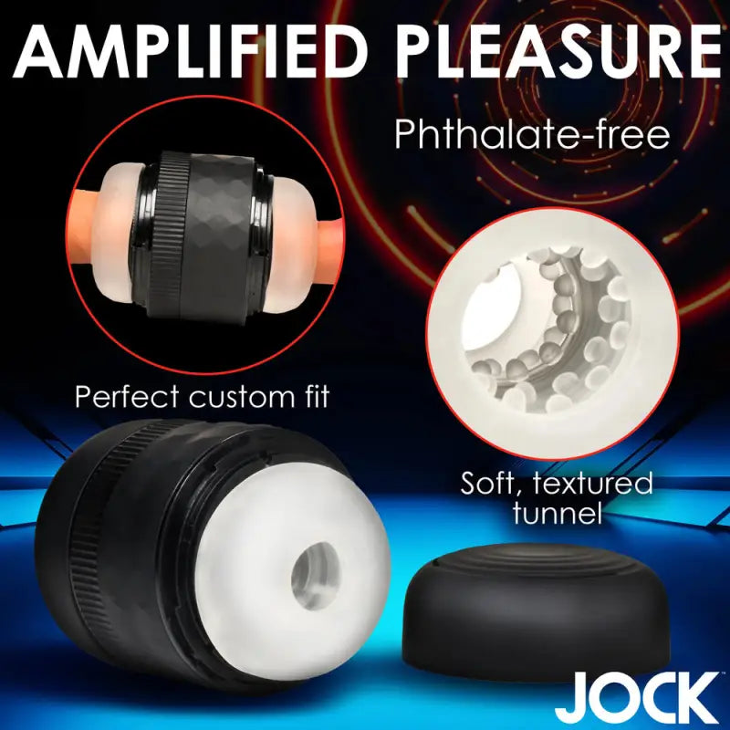 Discover the Jock Tightening Masturbator with a Cum-Thru Tip Experience