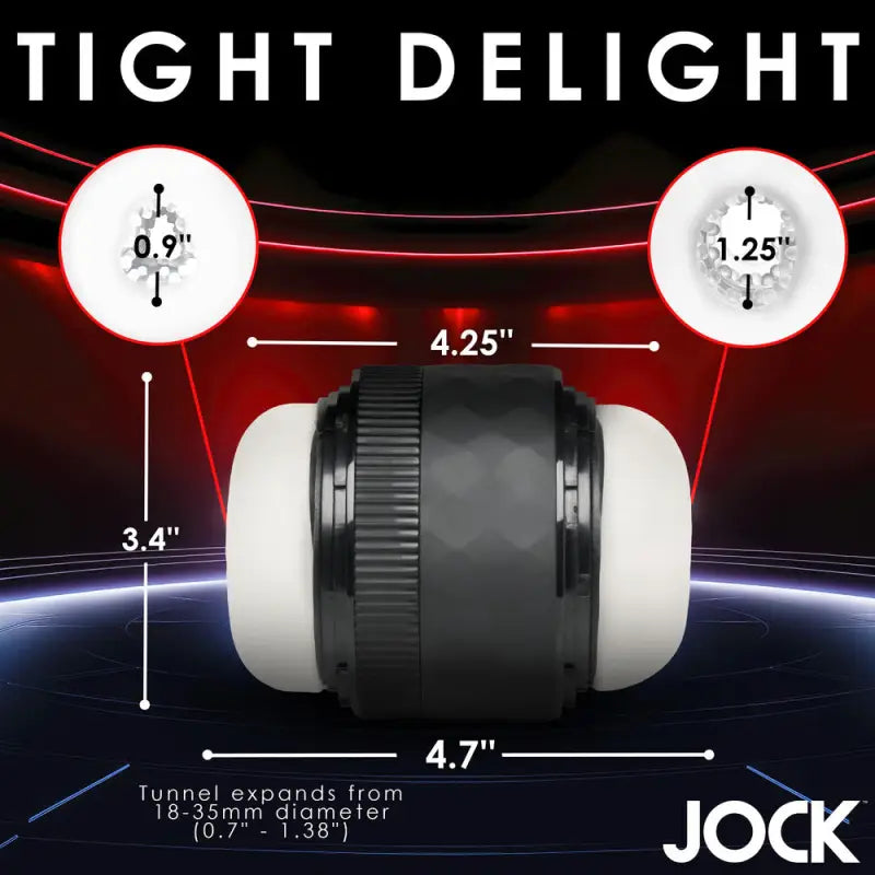 Discover the Jock Tightening Masturbator with a Cum-Thru Tip Experience