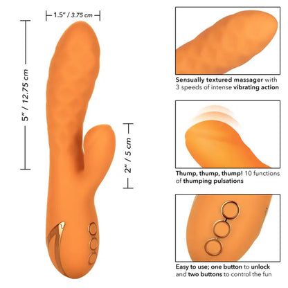 Discover the Newport Beach Babe Vibrator with Adjustable Shaft Vibration Speeds