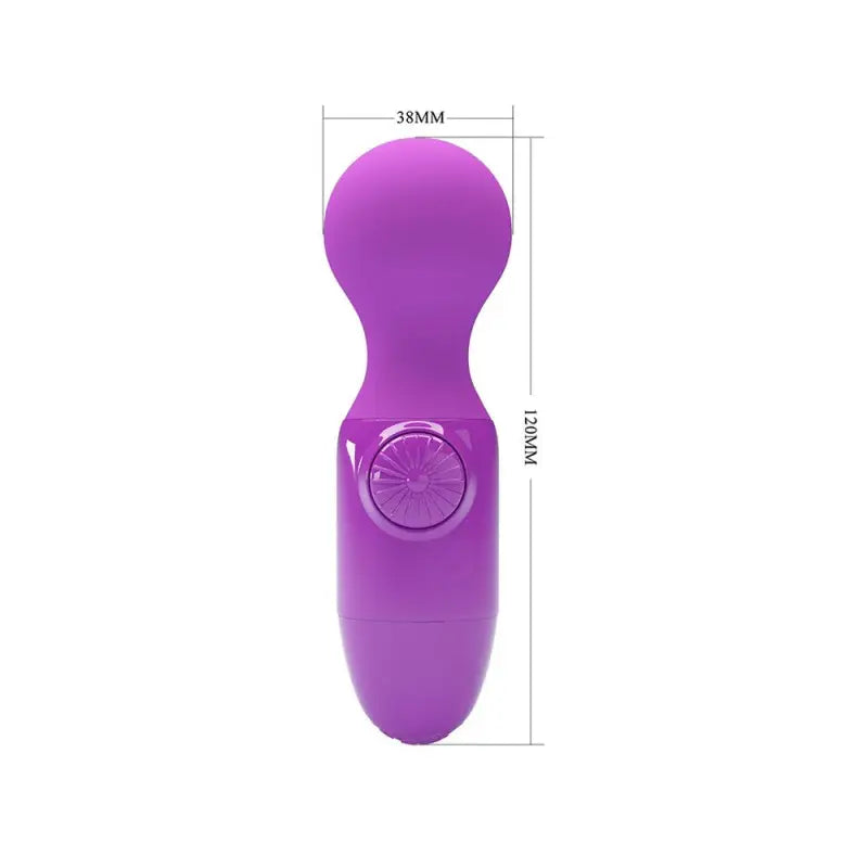 Discover the Power of the Mini Wand Vibrator with Toggle Wheel Magic