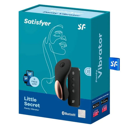 Satisfyer Little Secret Panty Vibrator - Black