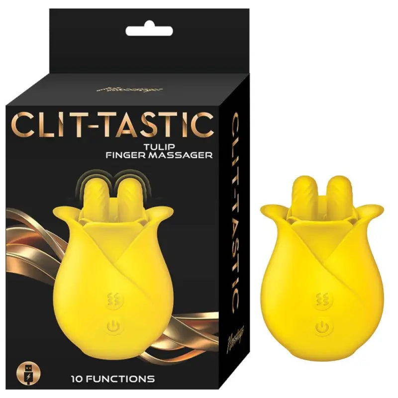 Discover Ultimate Pleasure with ClitTastic Tulip Finger Massager