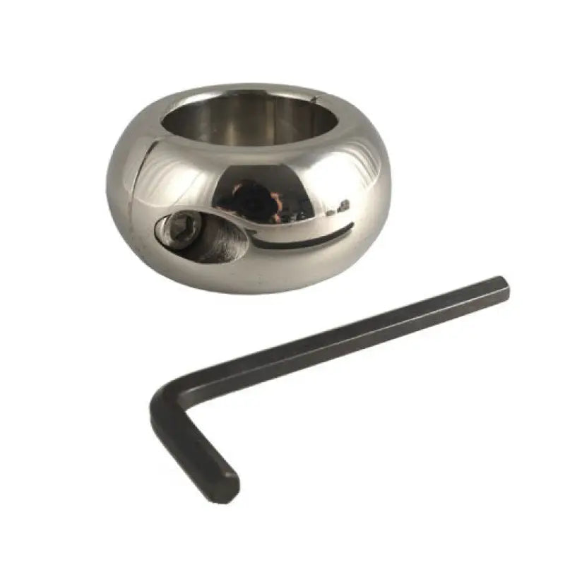 Donut Stainless Steel Ballstretcher 3cm for Enhanced Sensations