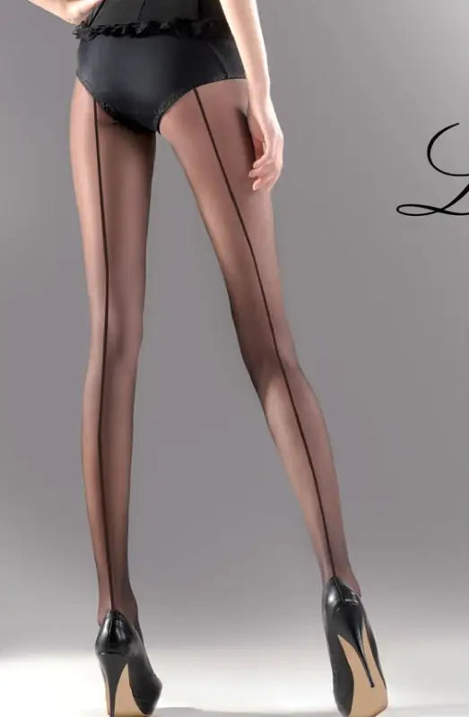 Elevate Elegance with Gabriella Classic Linette Tights Black