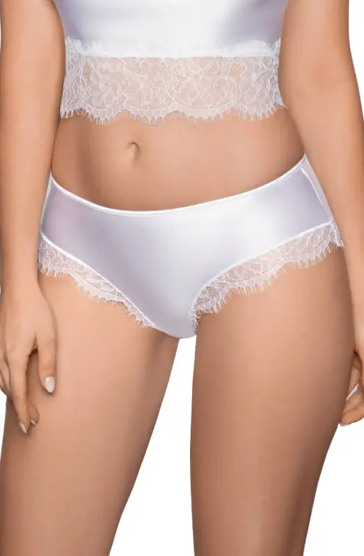 Elevate Elegance with Roza Erii White Super Soft Stretch Briefs