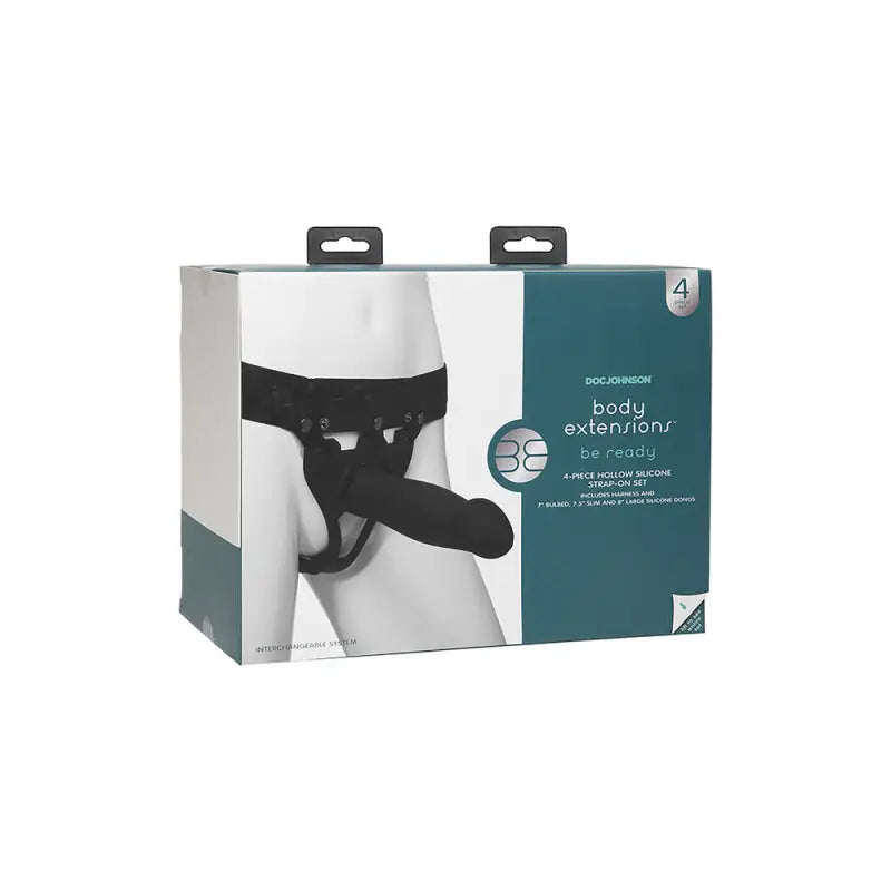 Elevate Intimacy with Body Extensions Ready Hollow Strap On and Premium Attachments