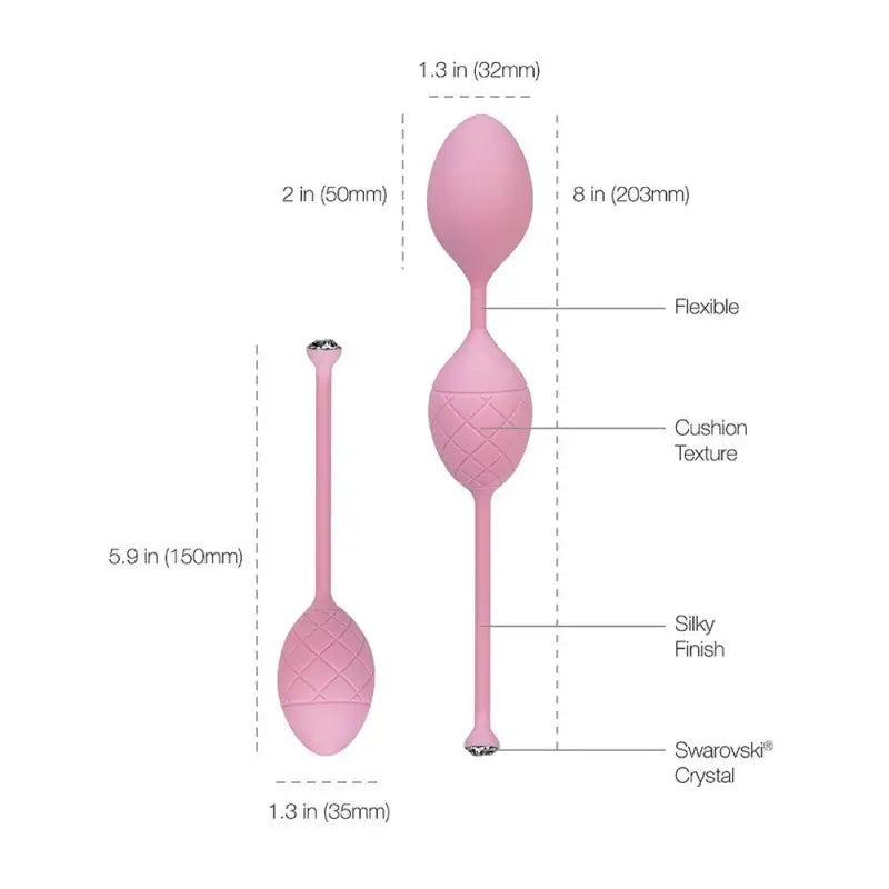 Elevate Intimacy with Pillow Talk Frisky Pleasure Balls