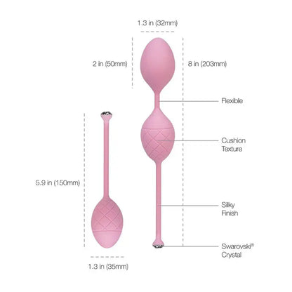 Elevate Intimacy with Pillow Talk Frisky Pleasure Balls