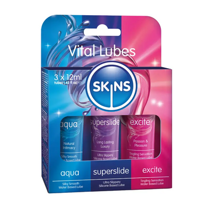 Skins 12ml Sampler Tubes - Vital 3pk
