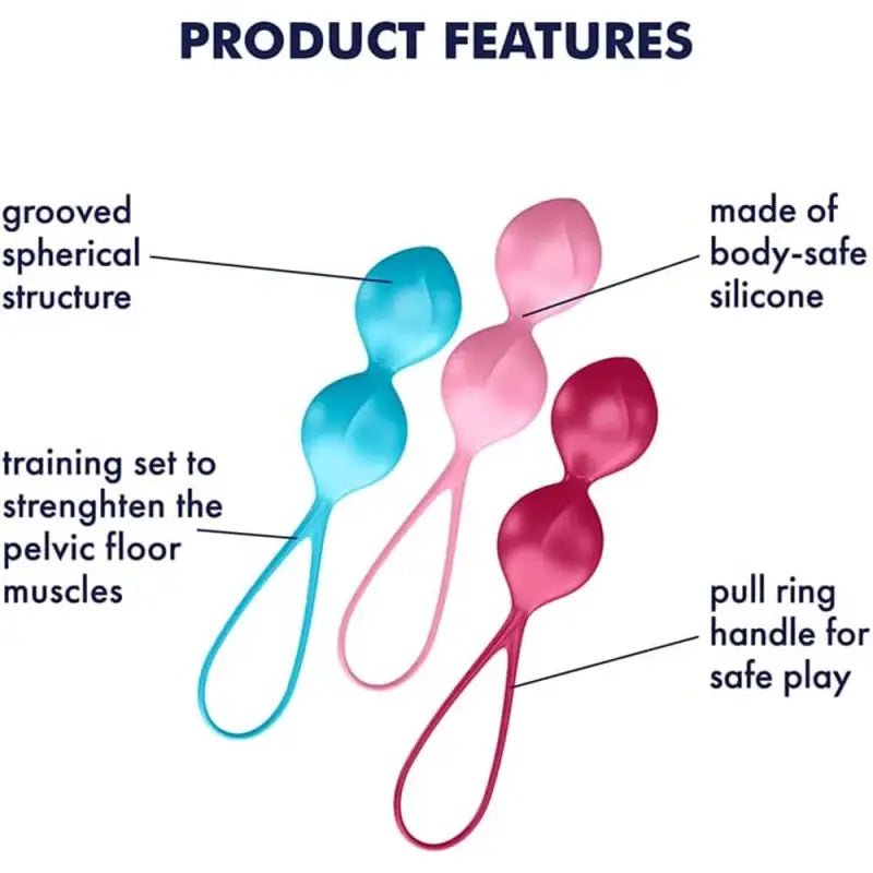 Elevate Pleasure with Weighted Double Training Orgasm Balls