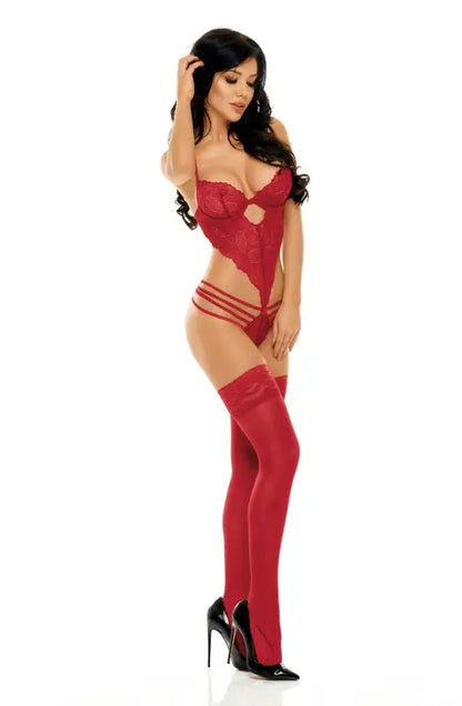 Elevate Your Elegance with the Beauty Night BN6532 Denver Teddy Red
