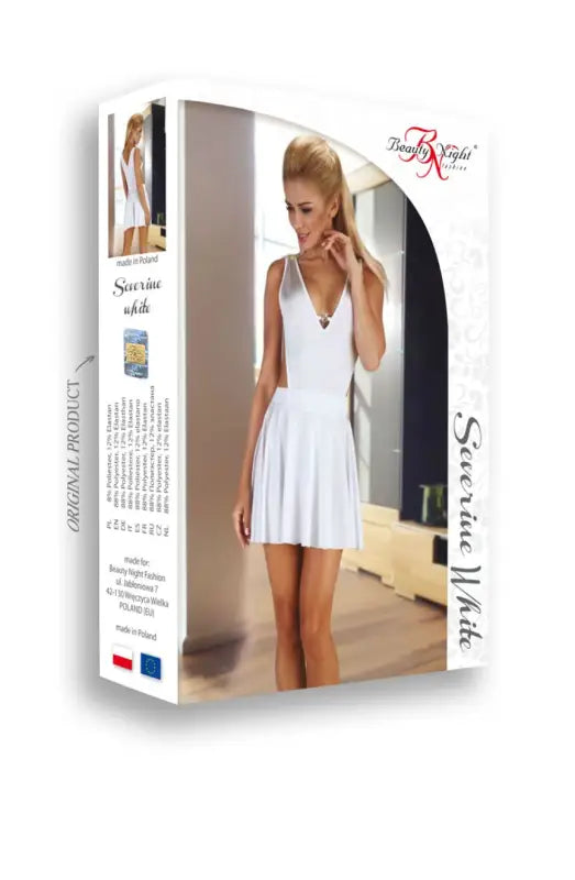 Elevate Your Elegance with the BN6427 Severine White Beauty Night Dress
